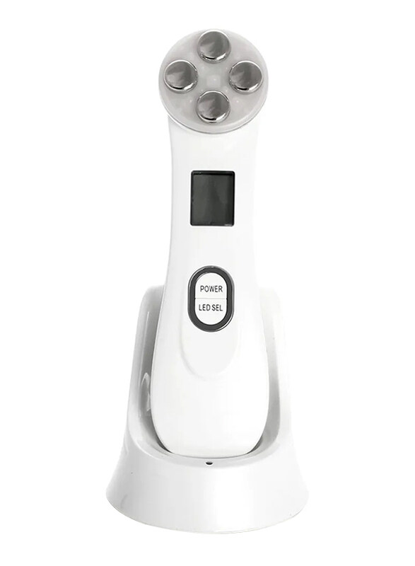 

Unbranded Electronic RF LED Photon Facial Massager, White