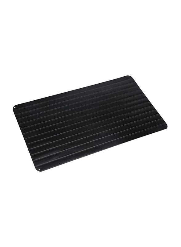 

Generic 35cm Meat Food Defrosting Aluminium Rectangle Tray, JYA03894, Black