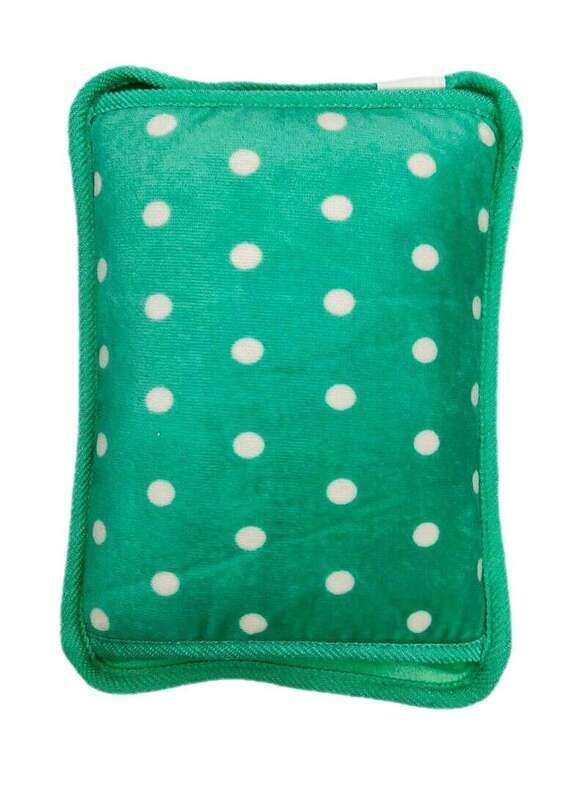 

Prime Electric Hot Water Bag with Massager for Body Pain, 1100ml, Green