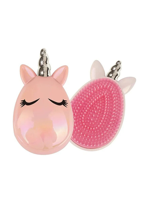 

Prime Unicorn Egg Brush Detangling Hair Comb for Dry Hair, Pink, 1 Piece