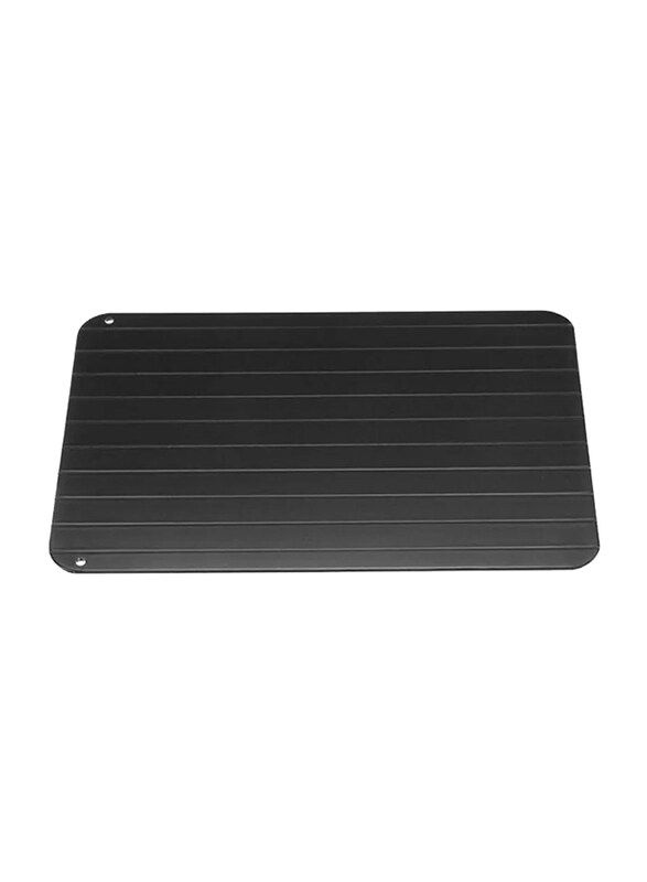 

Generic 22cm Plastic Rectangle Meat Defrosting Tray, 140190, Black