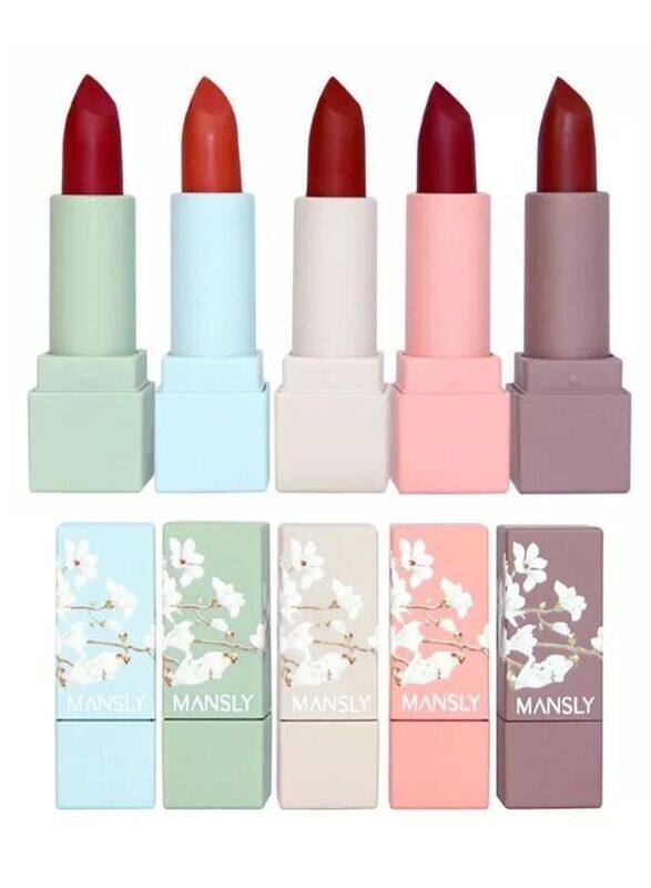 

Mansly Matte Lipstick Set, Multicolour