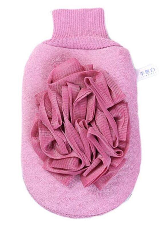

Prime 3-in-1 Cotton Bath Glove, Pink