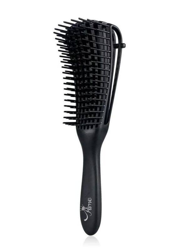 

Prime Curly Detangling Hair Scalp Massage Comb for Dry Hair, Black, 1 Piece