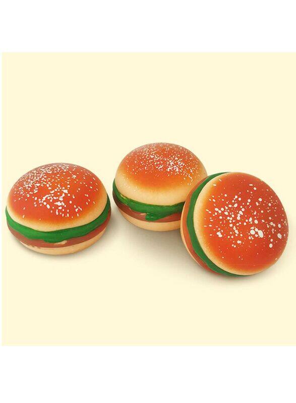 

Prime Burger Squishy Toy, Multicolour, 3 Pieces, Ages 1+