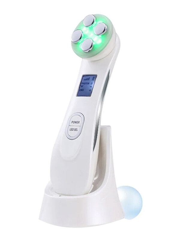 

Unbranded Facial Mesotherapy Electroporation RF Facial Massager, White