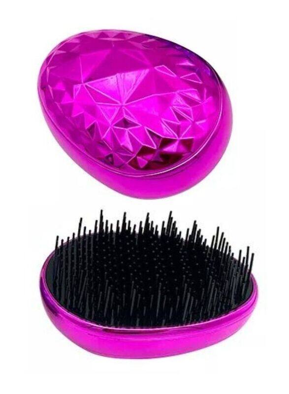 

Prime Anti-Static Comb Detangling Mini Hair Brush for Dry Hair, Pink, 1 Piece