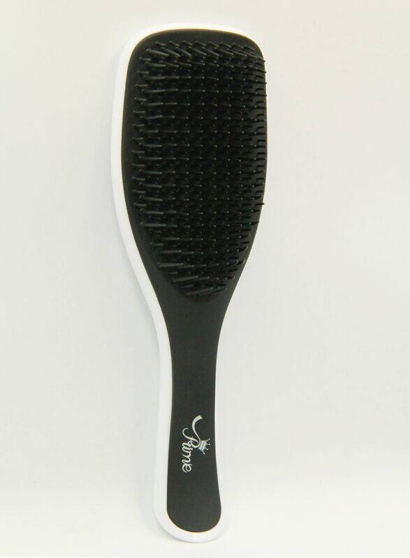 

Prime The Ultimate Detangler Hairbrush for Dry Hair, Black/White, 1 Piece