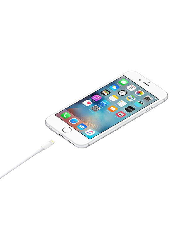 Apple 1-Meter Lightning Cable, USB A Male to Lightning for Apple Devices, White