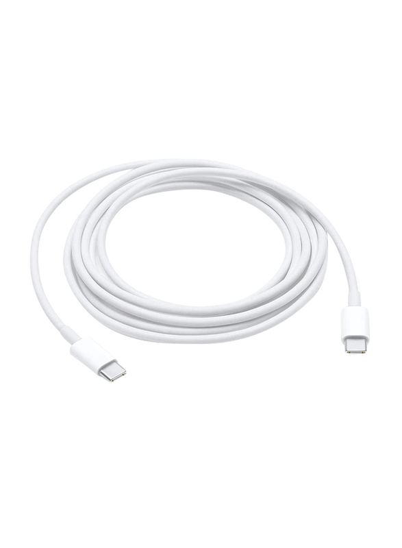 Apple 2-Meter USB-C Charge Cable, USB Type-C Male to USB Type-C for Apple Devices, White
