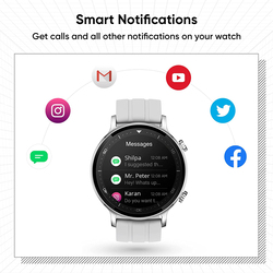 Realme Watch S Smartwatch with 1.3" TFT-LCD Touchscreen, Silver