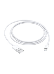 Apple 1-Meter Lightning Cable, USB A Male to Lightning for Apple Devices, White