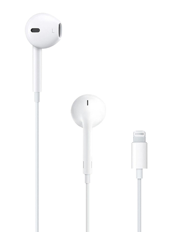 Apple EarPods with Lightning Connector In-Ear Headphones, White
