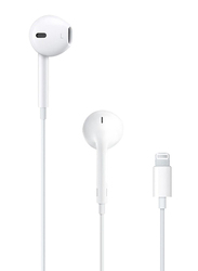 Apple EarPods with Lightning Connector In-Ear Headphones, White