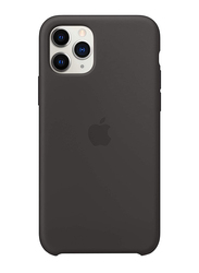 Apple Silicone Case Cover for Apple iPhone 11 Pro Mobile Phone, Black