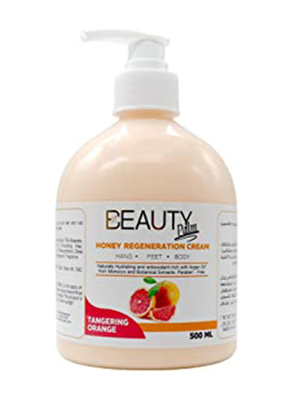 Beauty Palm Tangerine Orange Honey Regeneration Cream, 500ml