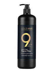 Gold Hair 9 Second Stem Cell Nano Filler Water Treatment for All Hair Types, 1000ml