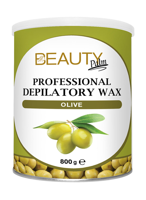 Beauty Palm Olive Professional Depilatory Hair Wax for All Hair Types, 800ml