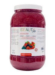 Beauty Palm Foot and Body Cranberry & Strawberries Scrub 1 Galloon, Body Skin Care Scrub With Gentle Cleanses and Exfoliates 