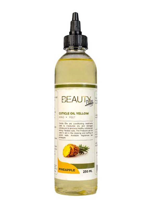 Beauty Palm Nail Cuticle Oil Yellow, 250ml I Manicure and Pedicure Essentials