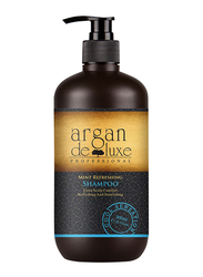 Argan Deluxe Mint Refreshing Shampoo for All Hair Types, 300ml