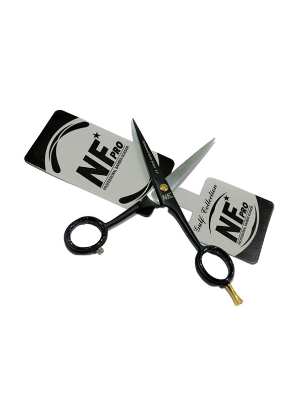 

Nf Pro New Force Profesional Hair Salon Scissors, Professional Barber Scissor, Personal Use 5.5 Inch