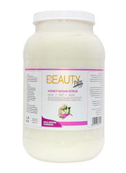 Beauty Palm Honey Sugar Gardenia 1 Gallon, Softening and Rejuvenation Body Scrub