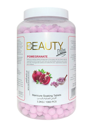 Beauty Palm Manicure Soaking Tablets Pomegranate 3.2KG  Made with Natural Ingredients, Relax Skin