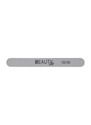 Beauty Palm Nails File Straight Korea, 25 Pack, Grey