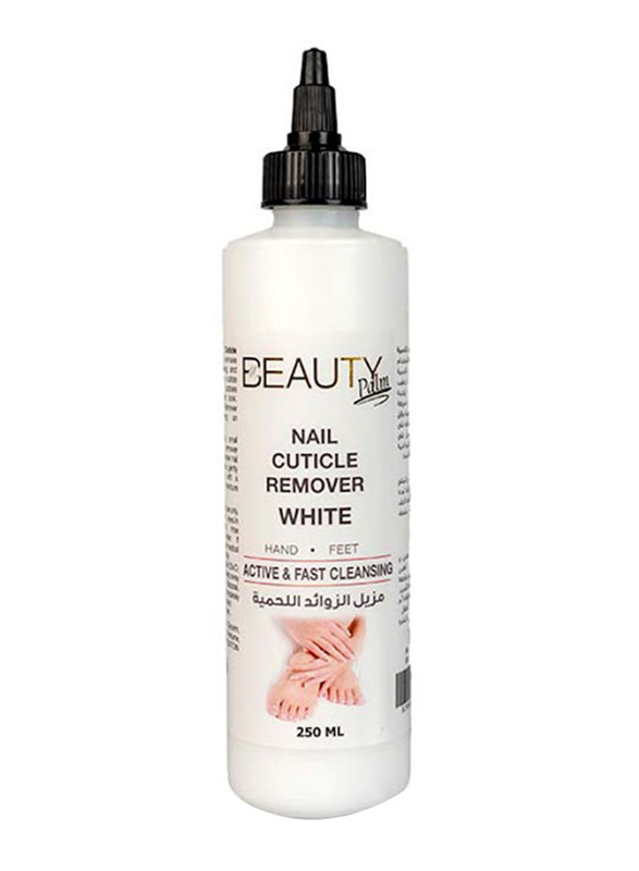 

Beauty Palm Nail Cuticle Remover 250ml, White I Manicure and Pedicure Essentials