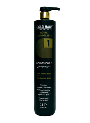 Gold Hair Royal Taninoplasty Shampoo Step 1 for All Hair Types, 1000ml