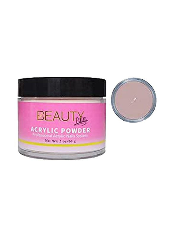 Beauty Palm Acrylic Powder, 60gm, Cover Pink