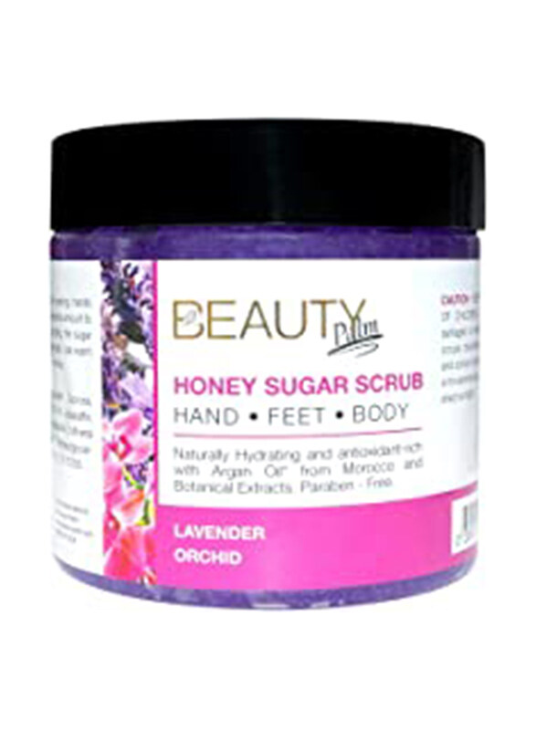 Beauty Palm Lavender Orchid Honey Sugar Scrub, 500gm