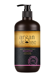 Argan Deluxe 2-in-1 Anti Dandruff Shampoo for All Hair Types, 300ml