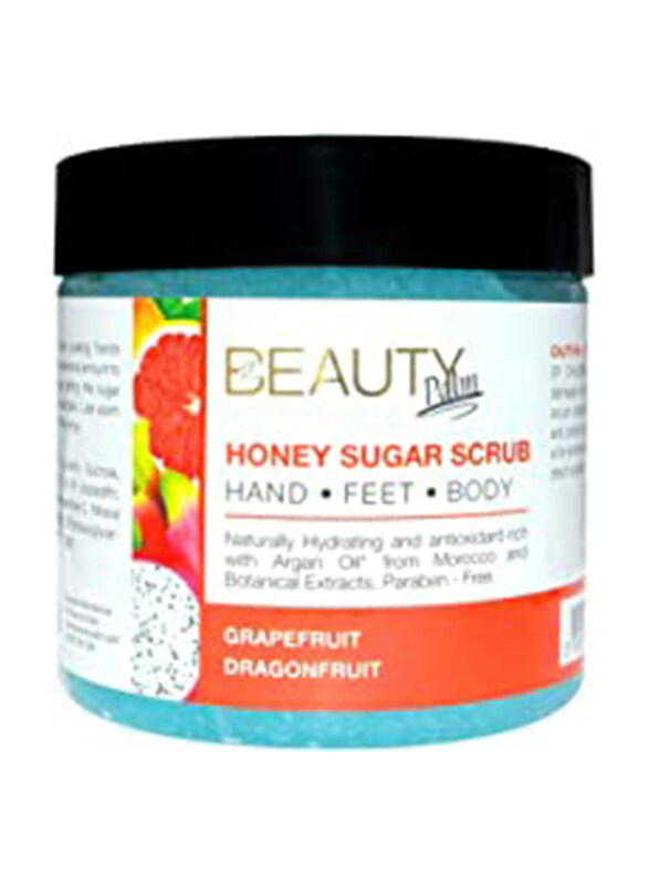 

Beauty Palm Grapefruit Dragonfruit Honey Sugar Scrub, 500gm