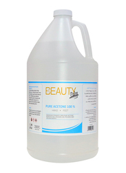 Beauty Palm 100% Pure Acetone 1 Gallon  Professional Quick Nail Polish Remover  Removes Artificial Nails