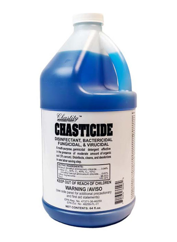 Chastity Chasticide Disinfectant Liquid, 64oz