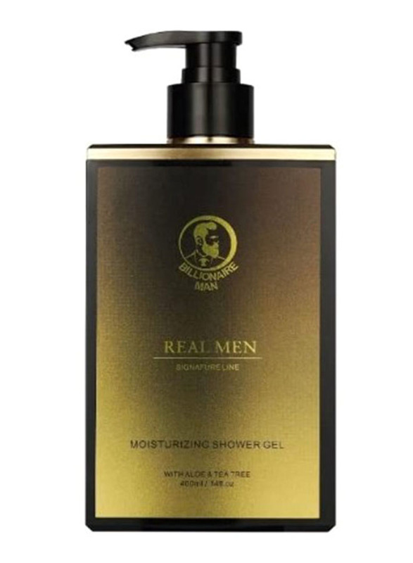 Billionaire Man Moisturizing Shower Gel, 400ml All Skin Types