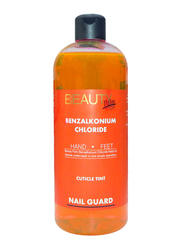 Beauty Palm Benzalkonium Nail Guard, Cuticle Tint 750ml, Orange I Manicure and Pericure Essentials