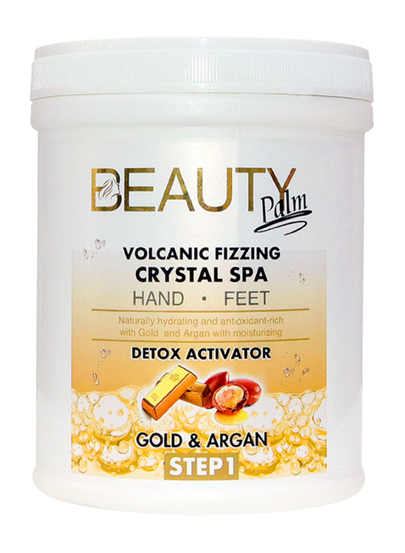 Beauty Palm Step 1: Volcanic Fizzing Detox Activator Argan Gold, 1000ML