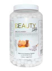 Beauty Palm Manicure Soaking Tablets Milk & Honey 3.2KG  Made with Natural Ingredients, Relax Skin