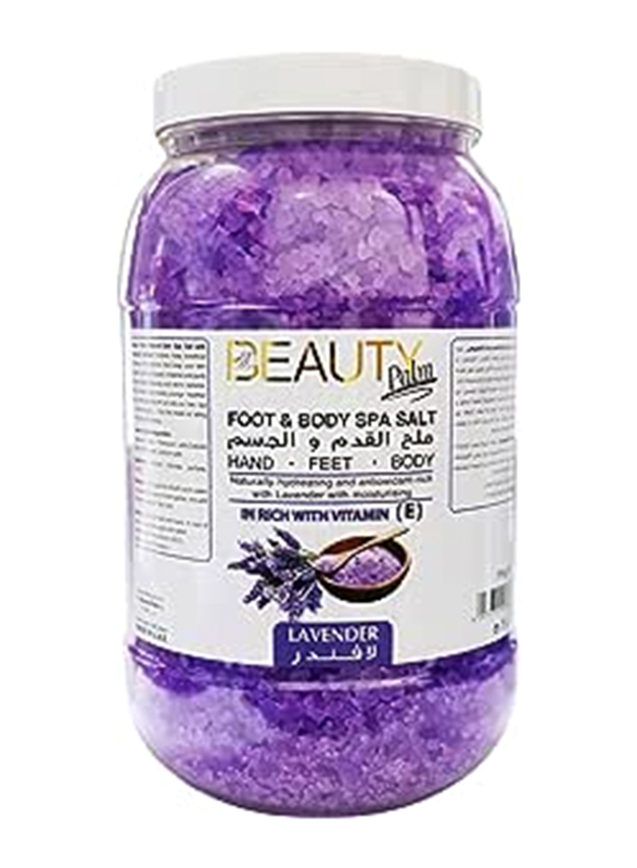 Beauty Palm Foot & Body Spa Salt Lavender Hard, 5 Kg