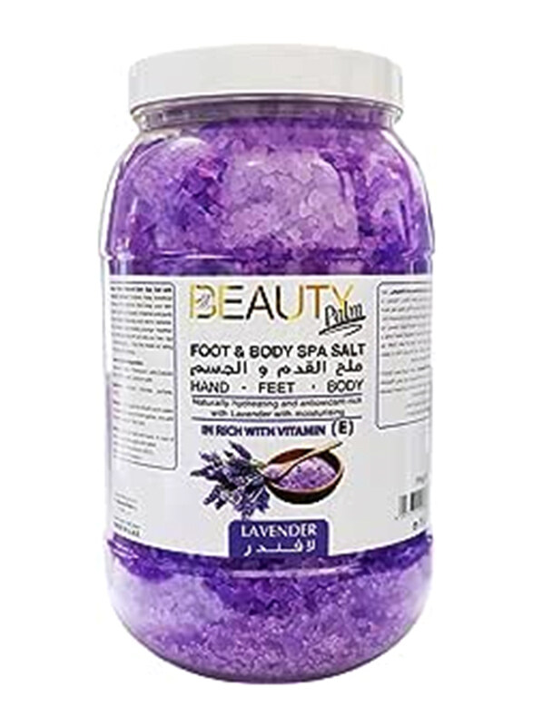 

Beauty Palm Foot & Body Spa Salt Lavender Hard, 5 Kg