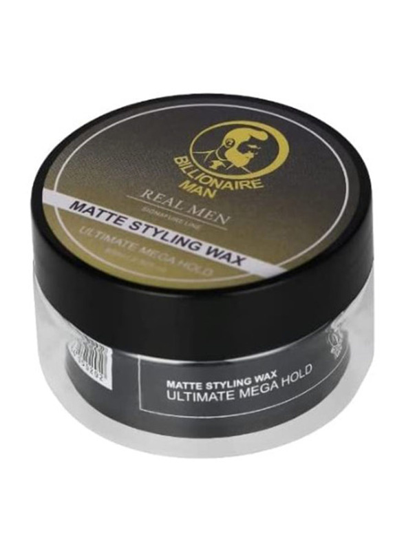 Billionaire Man Matte Styling Wax for All Hair Type, 80ml