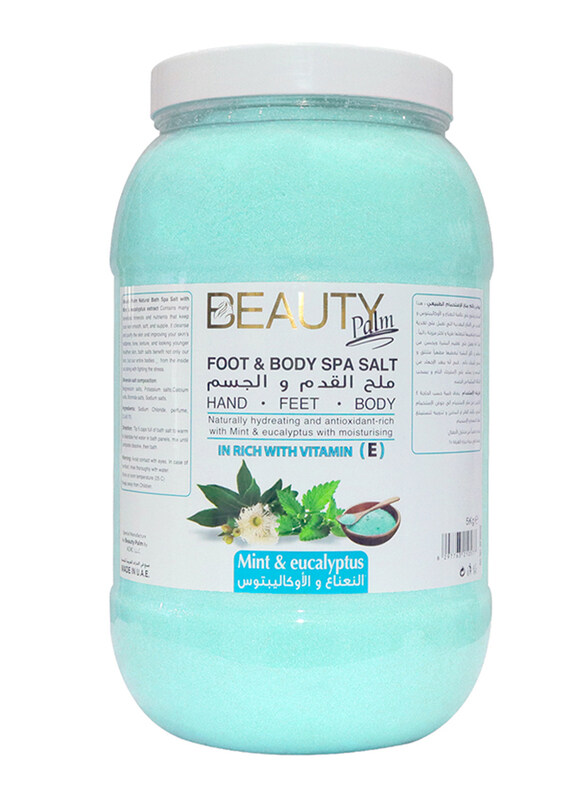 

Beauty Palm Foot & Body Spa Salt Mint & Eucalyptus Hard, 5 Kg