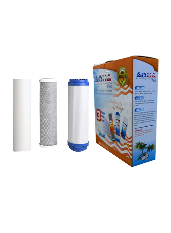 Replacement Cartridges for Under Sink RO Water Filter, White