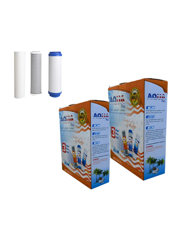 Replacement Cartridges for Under Sink RO Water Filter, White