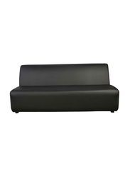 ماهاماي كوكو أريكة مخصصة لينة, ثلاث مقاعد, أسود