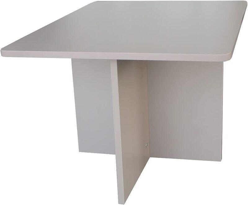 

Mahmayi CH01 Ergonomic Round Edges Child Desk, 60 x 50cm, Light Grey