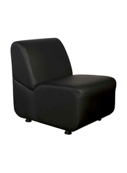 Mahmayi Coco Seater Soft Custom Sofa, Single Seater, Black
